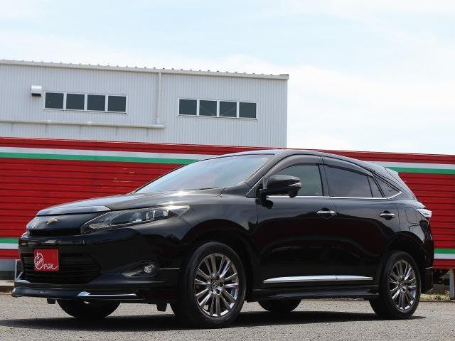 Ref:AUX-24340584 TOYOTA HARRIER 2014 1 2014 Toyota Harrier black gasoline used car Japan export
