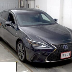 2019 Lexus Es black gasoline used car Japan export