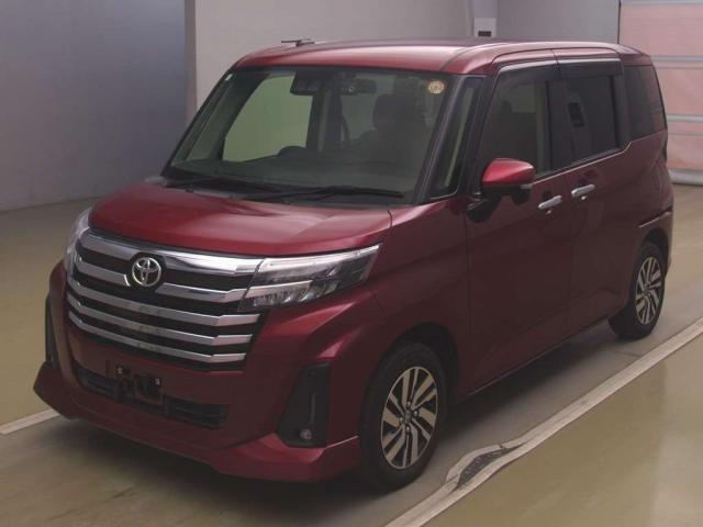 Ref:AUX-24340824 TOYOTA ROOMY 2021 1 2021 Toyota Roomy wine gasoline used car Japan export
