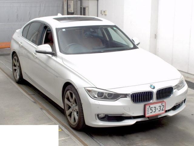 Ref:AUX-24340826 BMW 3 SERIES 2013 1 2013 Bmw 3 Series white gasoline used car Japan export