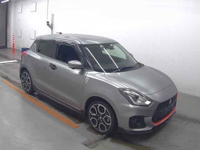 Ref:AUX-24340884 SUZUKI SWIFT SPORT 2019 1 2019 Suzuki Swift Sport silver gasoline used car Japan export