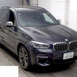 2020 Bmw X3 black diesel used car Japan export