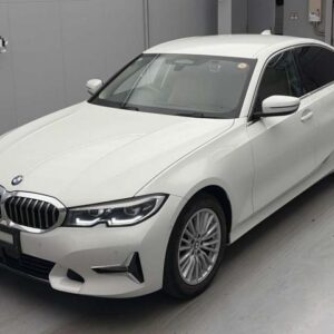 2021 Bmw 3 Series white gasoline used car Japan export