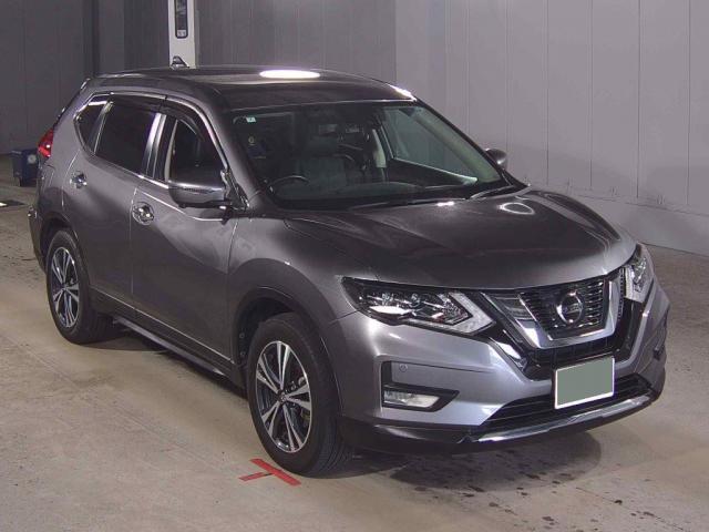 Ref:AUX-24341291 NISSAN X-TRAIL 2020 1 2020 Nissan X-Trail gray gasoline used car Japan export