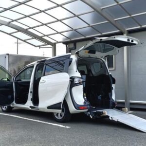 2021 Toyota Sienta pearl gasoline used car Japan export