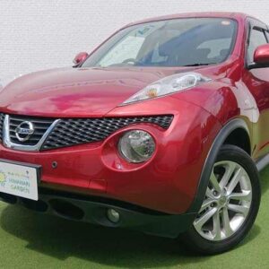 2011 Nissan Juke red gasoline used car Japan export