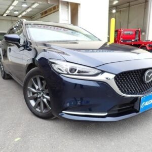 2022 Mazda Mazda6 Wagon blue diesel used car Japan export