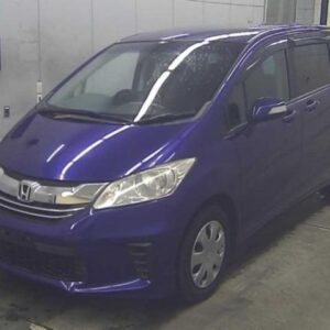 2015 Honda Freed blue gasoline used car Japan export
