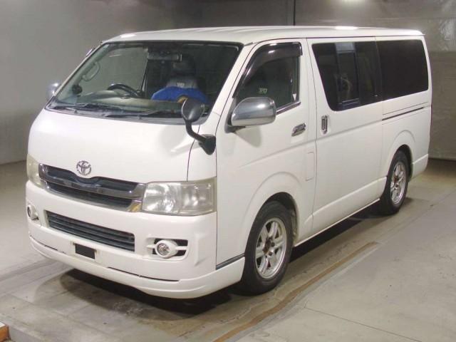 Ref:AUX-24345863 TOYOTA REGIUS ACE VAN 2009 1 2009 Toyota Regius Ace Van white diesel used car Japan export