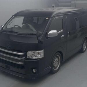 2014 Toyota Hiace Wagon black gasoline used car Japan export