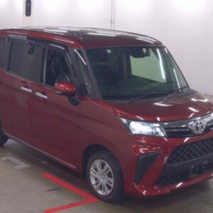 2021 Toyota Roomy red gasoline used car Japan export