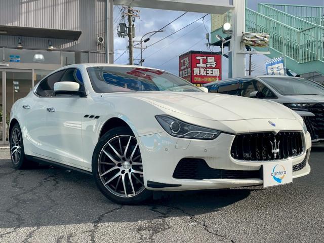 Ref:AUX-24345900 MASERATI GHIBLI 2014 1 2014 Maserati Ghibli white gasoline used car Japan export