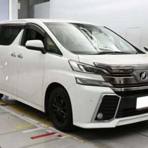 2015 Toyota Vellfire pearl gasoline used car Japan export