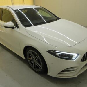 2020 Mercedes Benz A-Class white diesel used car Japan export