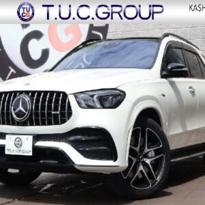 2021 Mercedes Benz Gle white gasoline used car Japan export