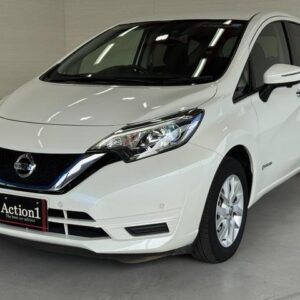 2020 Nissan Note pearl hybrid used car Japan export