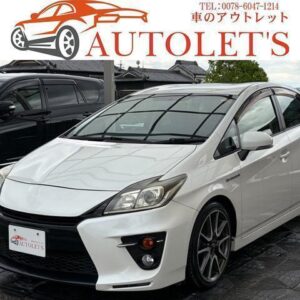 2012 Toyota Prius pearl hybrid used car Japan export