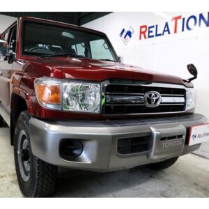 2014 Toyota Land Cruiser 70 red gasoline used car Japan export