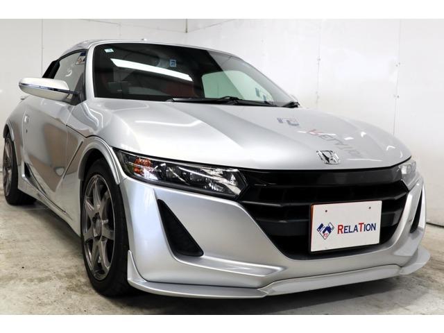 Ref:AUX-24356926 HONDA S660 2021 1 2021 Honda S660 silver gasoline used car Japan export