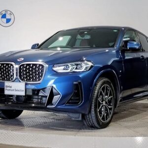 2022 Bmw X4 blue diesel used car Japan export