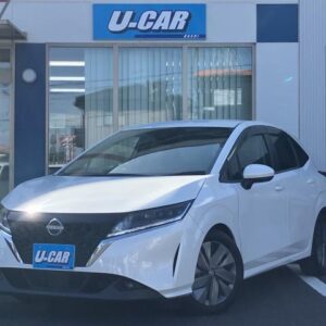 2021 Nissan Note pearl hybrid used car Japan export