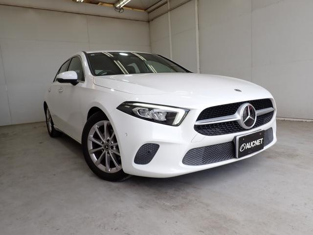 Ref:AUX-24359956 MERCEDES BENZ A-CLASS 2021 1 2021 Mercedes Benz A-Class white gasoline used car Japan export