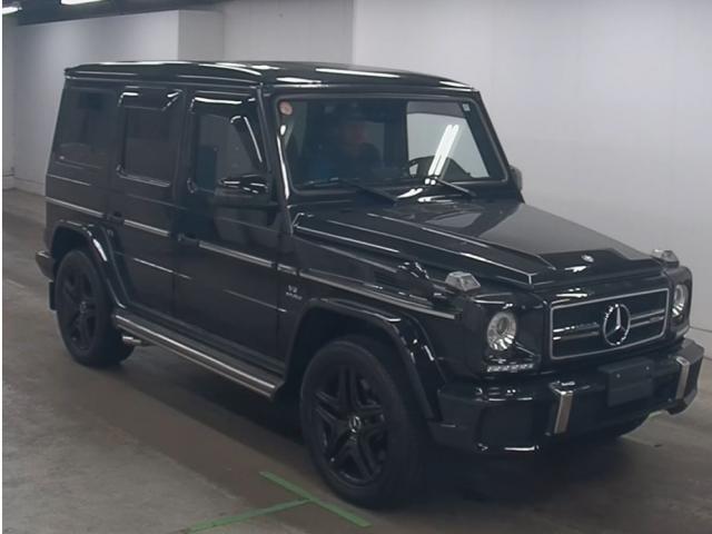 Ref:AUX-24359968 MERCEDES AMG G-CLASS 2016 1 2016 Mercedes Amg G-Class black gasoline used car Japan export
