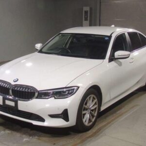 2021 Bmw 3 Series white gasoline used car Japan export