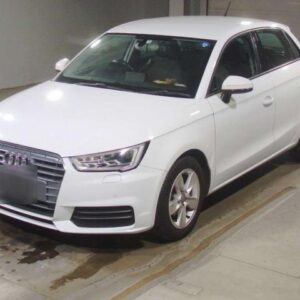 2017 Audi A1 Sportback white gasoline used car Japan export