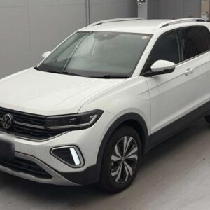 2025 Volkswagen T-Cross white gasoline used car Japan export