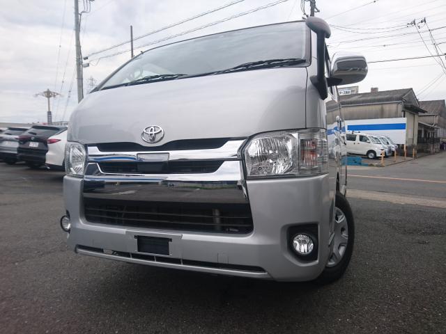 Ref:AUX-24360347 TOYOTA HIACE VAN 2020 1 2020 Toyota Hiace Van silver gasoline used car Japan export