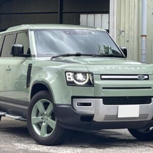 2023 Land Rover Defender green diesel used car Japan export