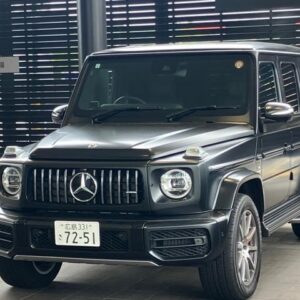 2023 Mercedes Amg G-Class black gasoline used car Japan export