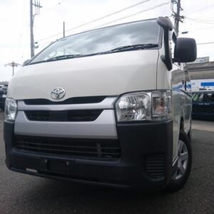 2021 Toyota Hiace Van white gasoline used car Japan export