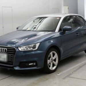 2016 Audi A1 Sportback black gasoline used car Japan export