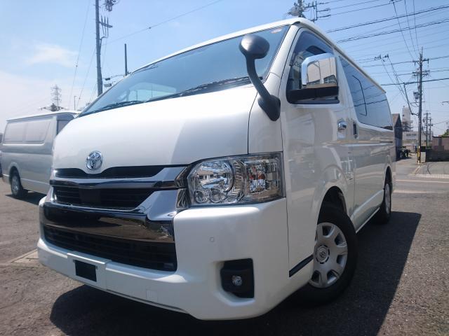 Ref:AUX-24360858 TOYOTA HIACE VAN 2024 1 2024 Toyota Hiace Van pearl gasoline used car Japan export