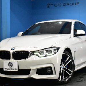 2018 Bmw 4 Series white gasoline used car Japan export