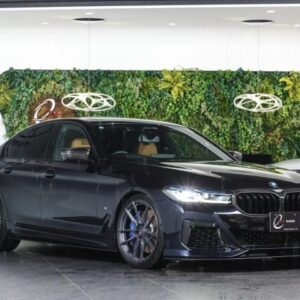 2021 Bmw 5 Series black gasoline used car Japan export