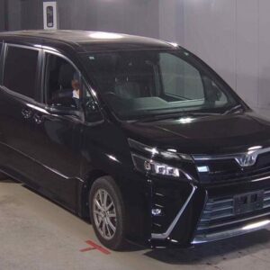 2017 Toyota Voxy black gasoline used car Japan export