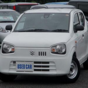 2018 Suzuki Alto white gasoline used car Japan export