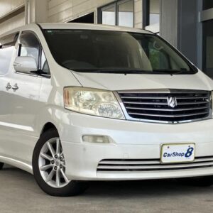 2003 Toyota Alphard V pearl gasoline used car Japan export