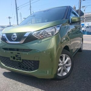 2019 Nissan Dayz green gasoline used car Japan export