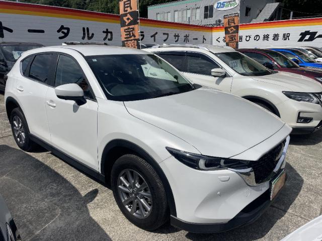 Ref:AUX-24361205 MAZDA CX-5 2022 1 2022 Mazda Cx-5 white diesel used car Japan export