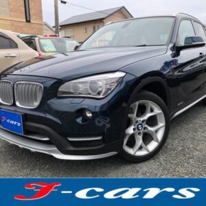 2015 Bmw X1 black gasoline used car Japan export