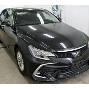 2017 Toyota Mark X black gasoline used car Japan export
