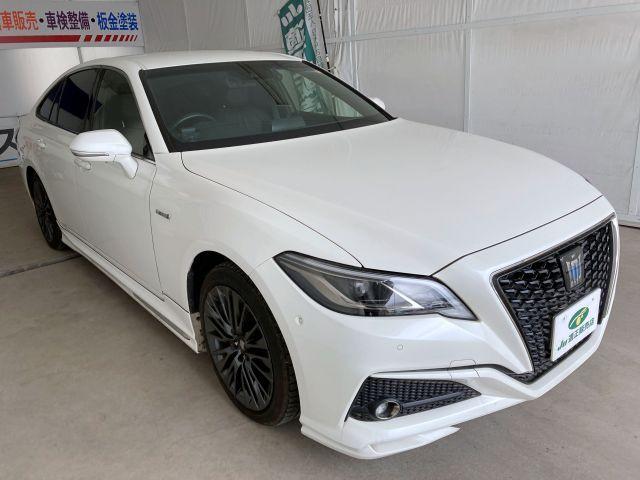 Ref:AUX-24365284 TOYOTA CROWN HYBRID 2020 1 2020 Toyota Crown Hybrid pearl hybrid used car Japan export