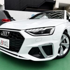 2022 Audi A4 Avant white diesel used car Japan export