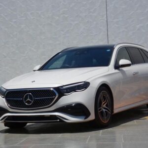 2025 Mercedes Benz E-Class Stationwagon pearl hybrid used car Japan export