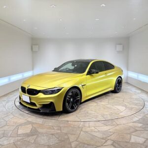2018 Bmw M4 yellow gasoline used car Japan export