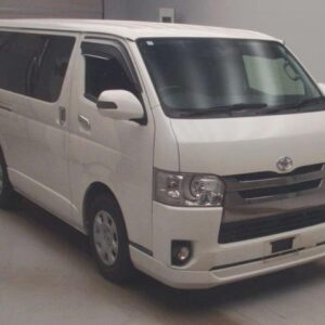 2016 Toyota Hiace Van pearl diesel used car Japan export